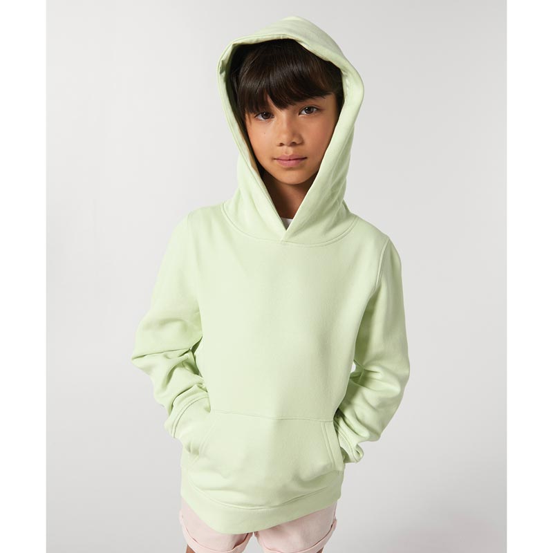 Kids mini Cruiser iconic hoodie sweatshirt (STSK911) - Fresh Green 3/4 Years
